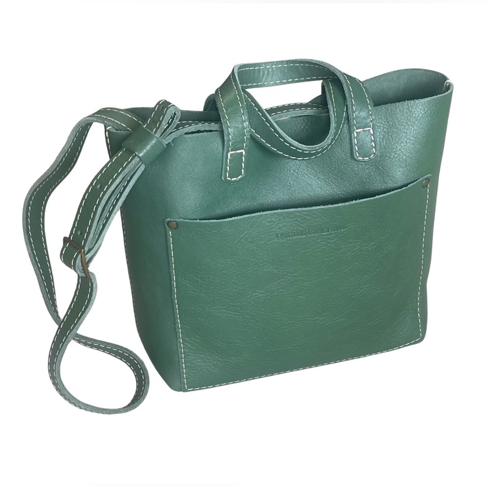 Portland Leather EUC 🦄 EUCALYPTUS Classic Mini Crossbody